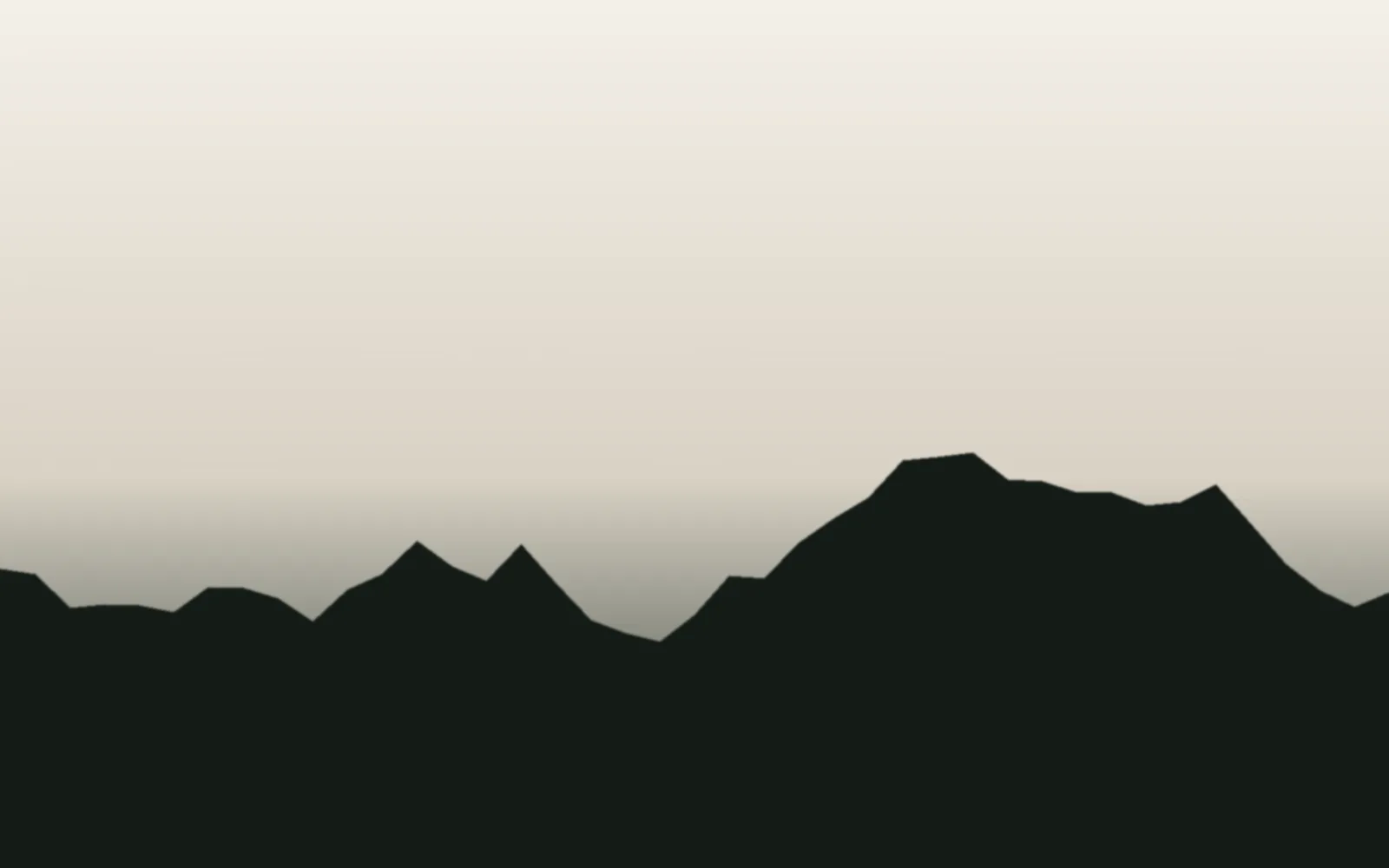 Helle Lichtstimmung der Firnsuite — Creme und Nebel über dunklem Grat